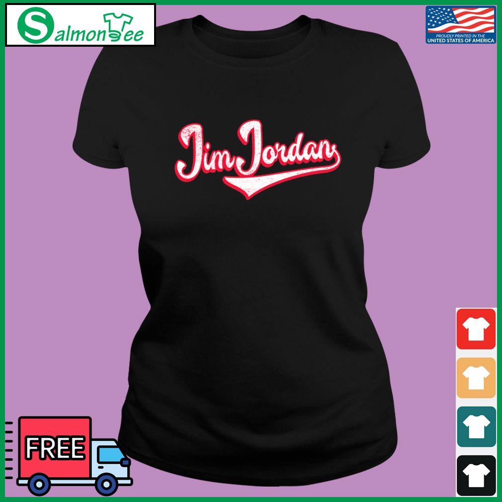 Team Jim Jordan Vintage Baseball Jim Jordan Congressman Ohio Shirt