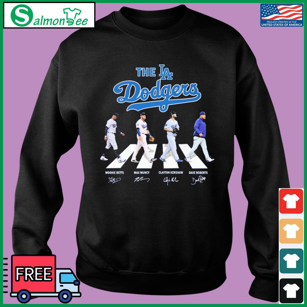 Official The LA Dodgers Abbey Road Mookie Betts Max Mincy Clayton