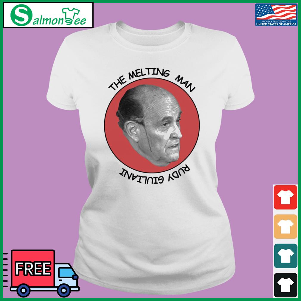 The Melting Man Hair Dye Incident Rudy Giuliani Funny Edit Shirt