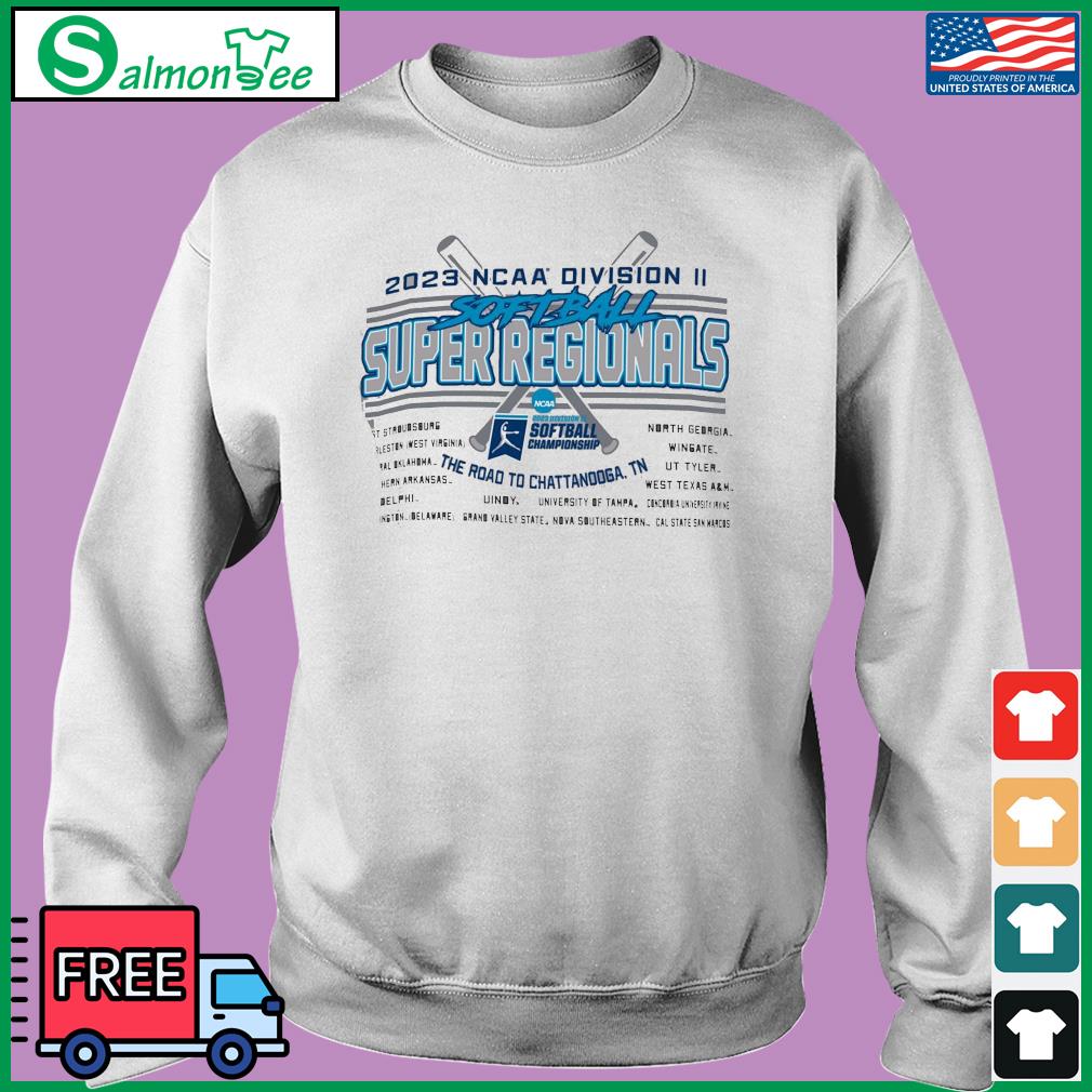 The Road To Chattanooga 2023 NCAA D2 Softball Super Regionals Shirt