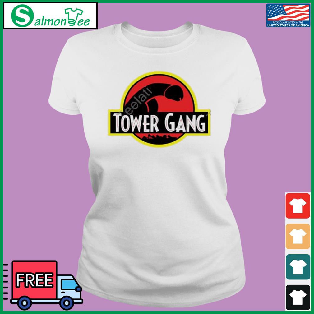 Toplobsta Merch Jurassic Tower Gang Shirt