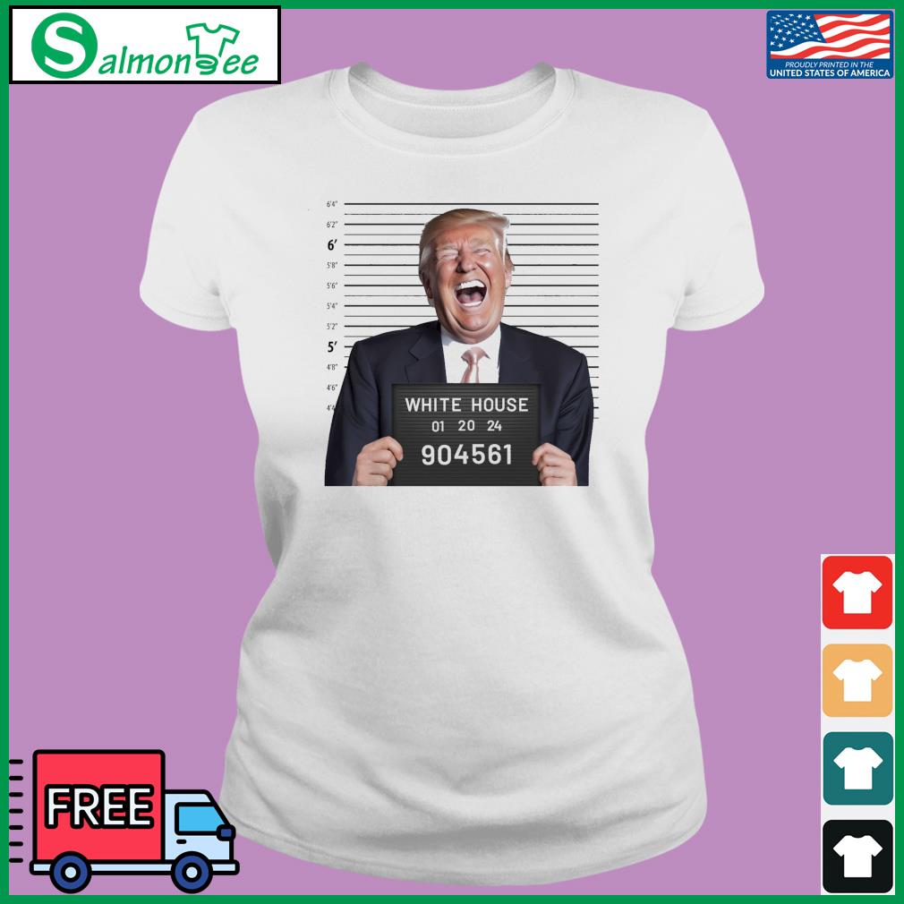 Trump Mugshot White House Shirt