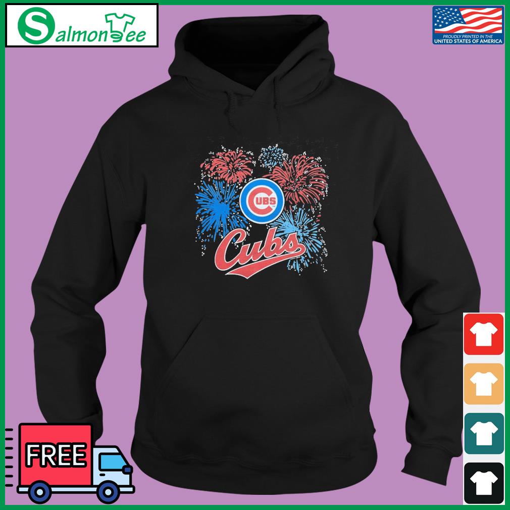 Chicago Cubs fireworks 4th of July shirt, hoodie, sweater and v-neck t-shirt