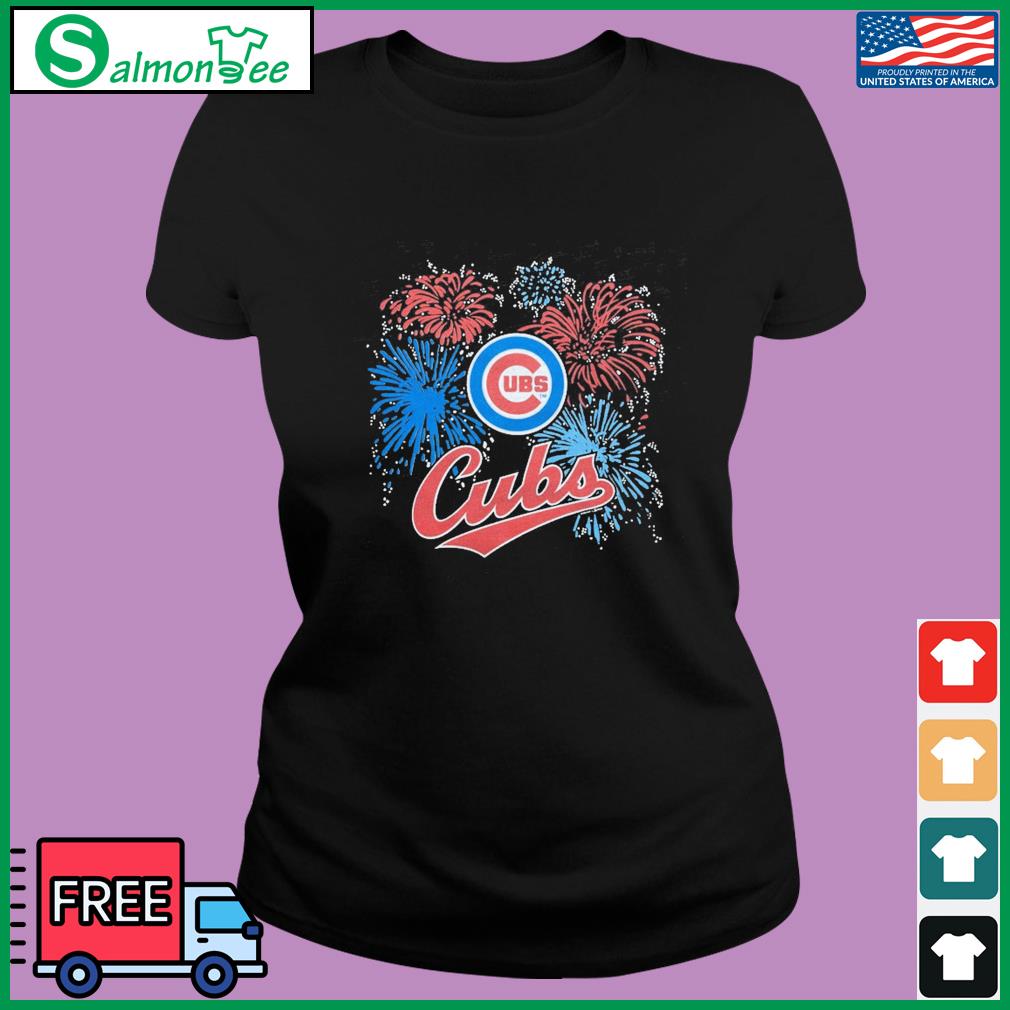 Chicago Cubs Fireworks 4th of July shirt - Limotees