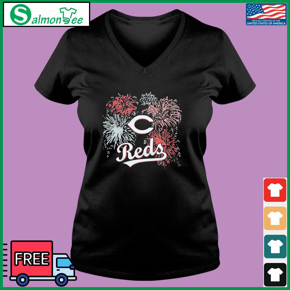 Top cincinnati Reds Fireworks 4th of July shirt, hoodie, sweater, long  sleeve and tank top