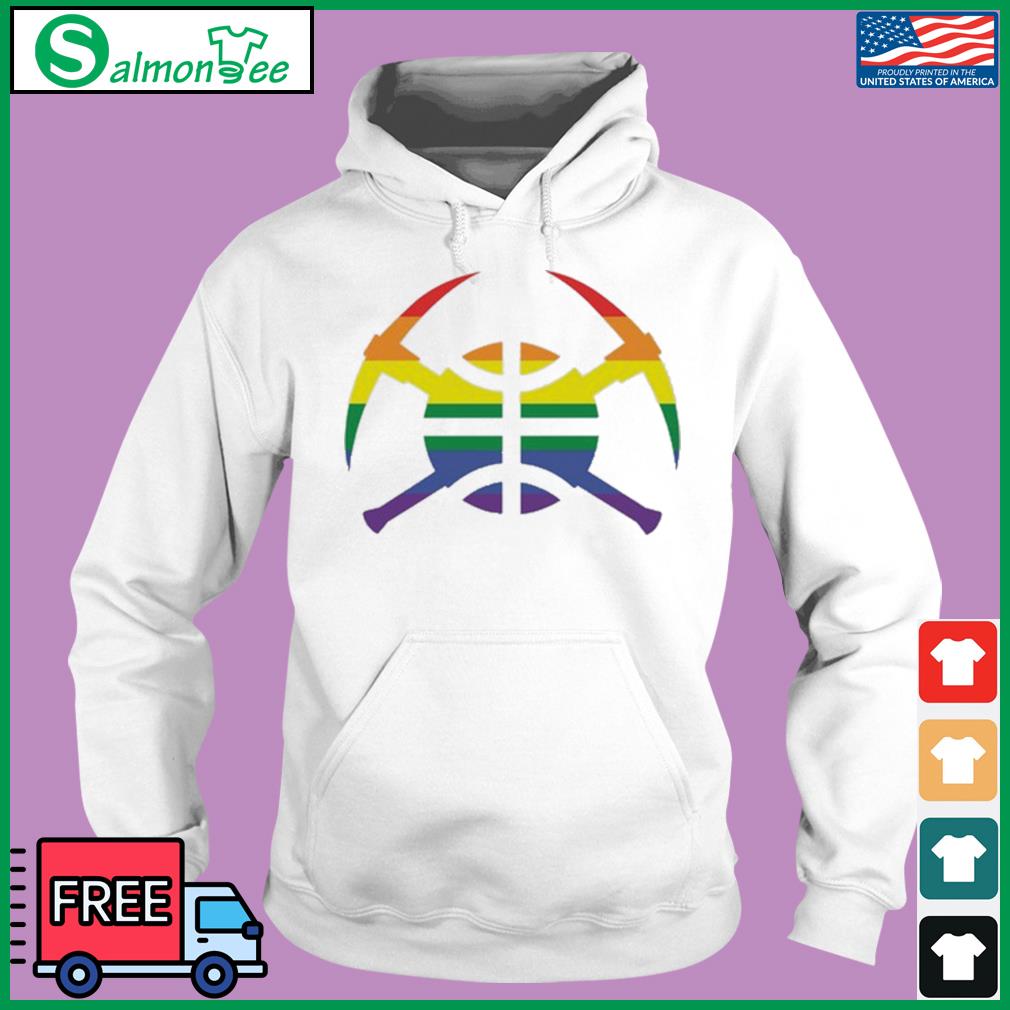 Denver Nuggets Logo Pride 2023 Shirt, hoodie, sweater, long sleeve and tank  top