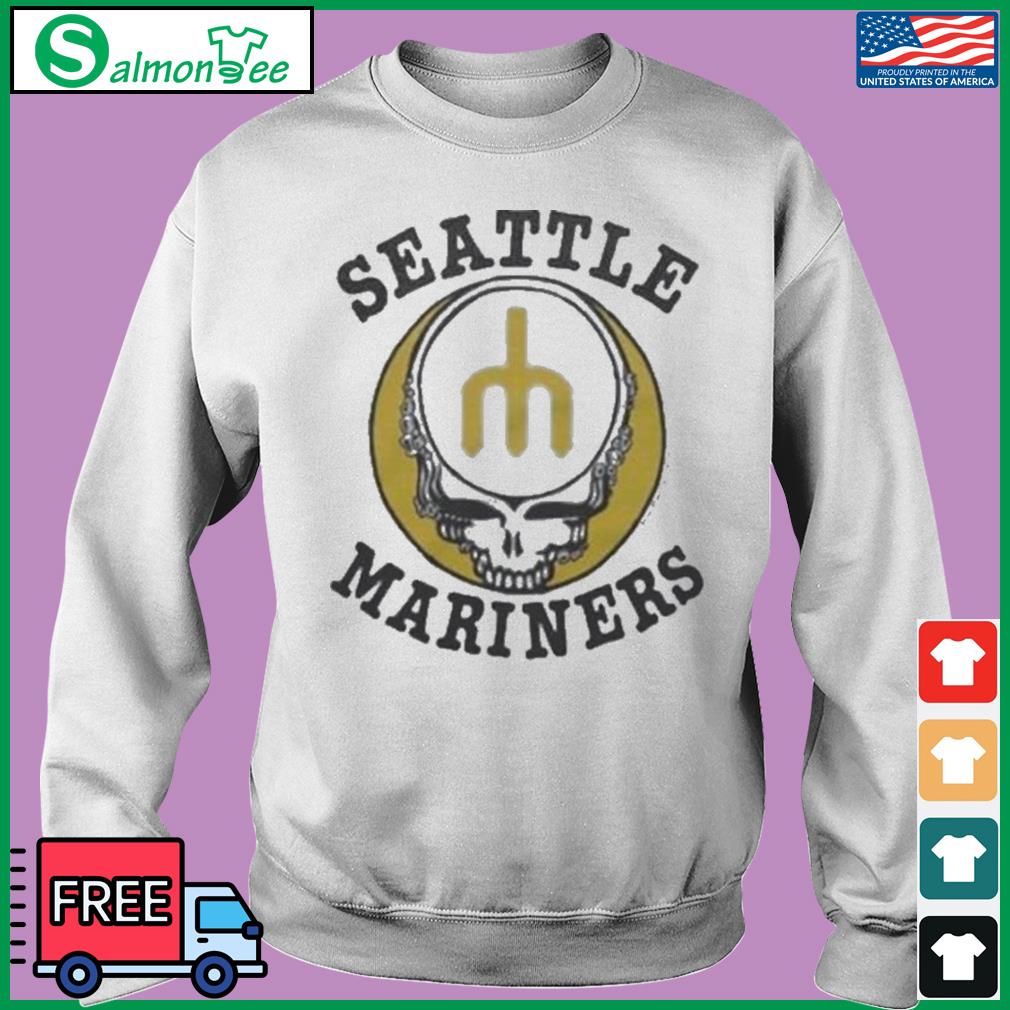 Grateful Dead Seattle Mariners Retro Skull Shirt, hoodie, sweater, long  sleeve and tank top
