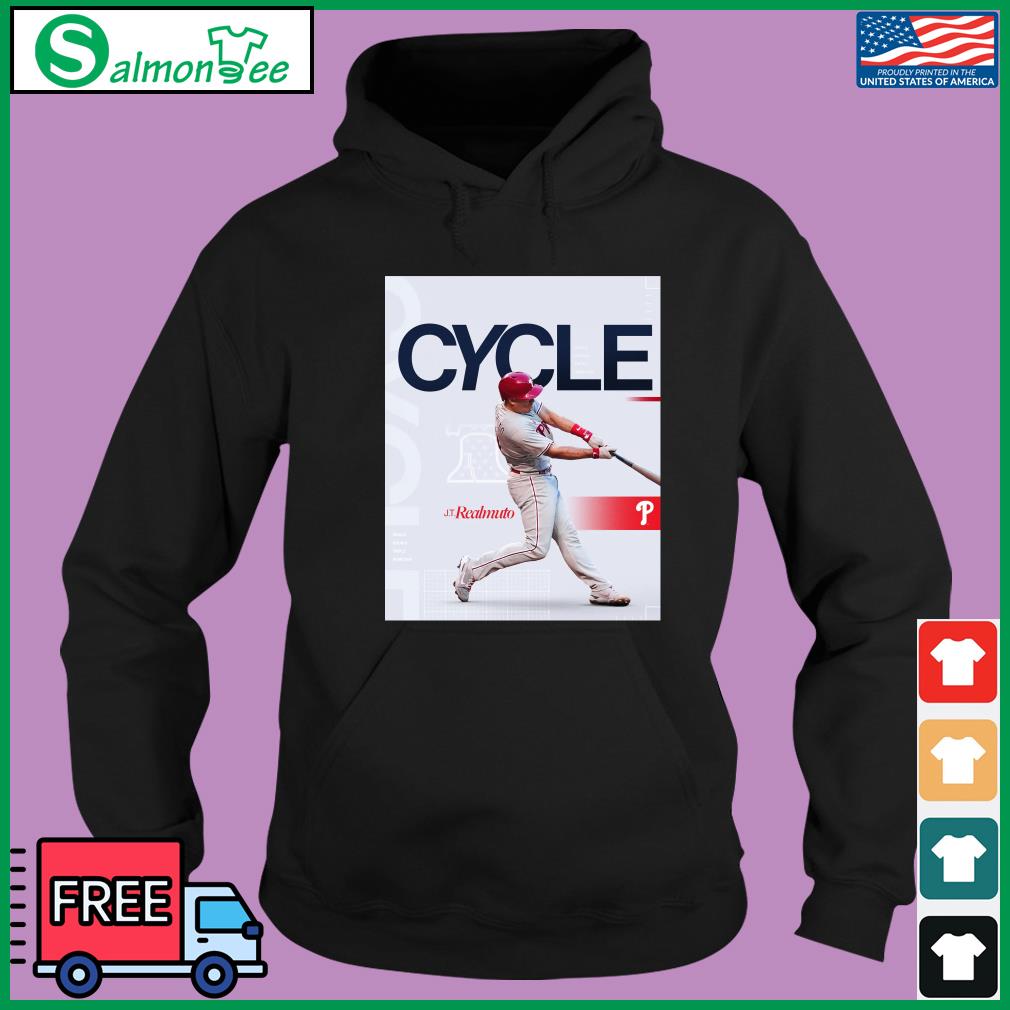 Official j.T. Realmuto Cycle Single, Double, Triple, Homerun Shirt, hoodie,  sweater, long sleeve and tank top