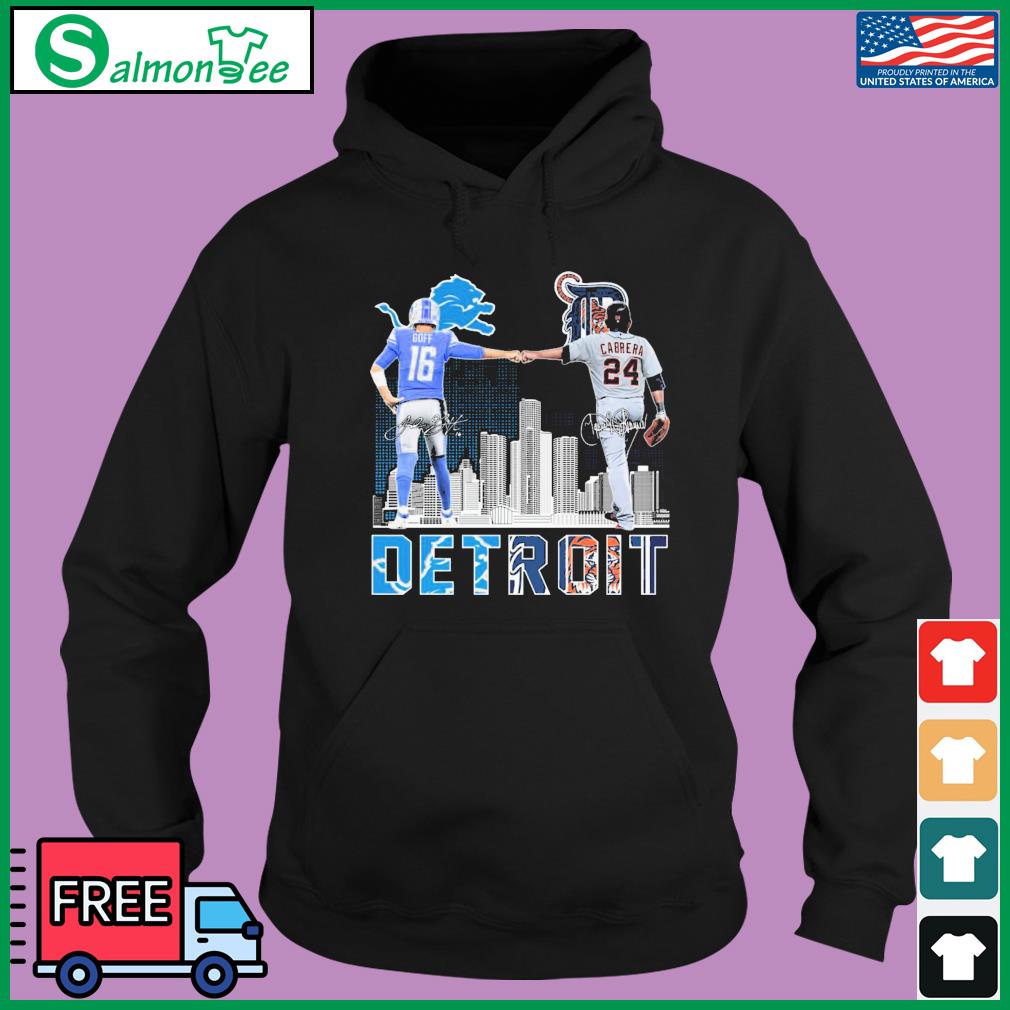 Jared Goff Detroit Lions signature 2023 shirt, hoodie, sweater, long sleeve  and tank top