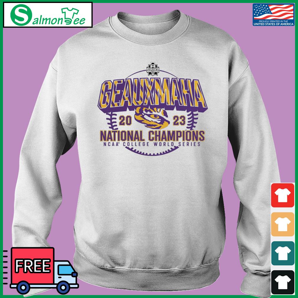 LSU Tigers 2023 NCAA World Series Champions Baseball Jersey - Growkoc