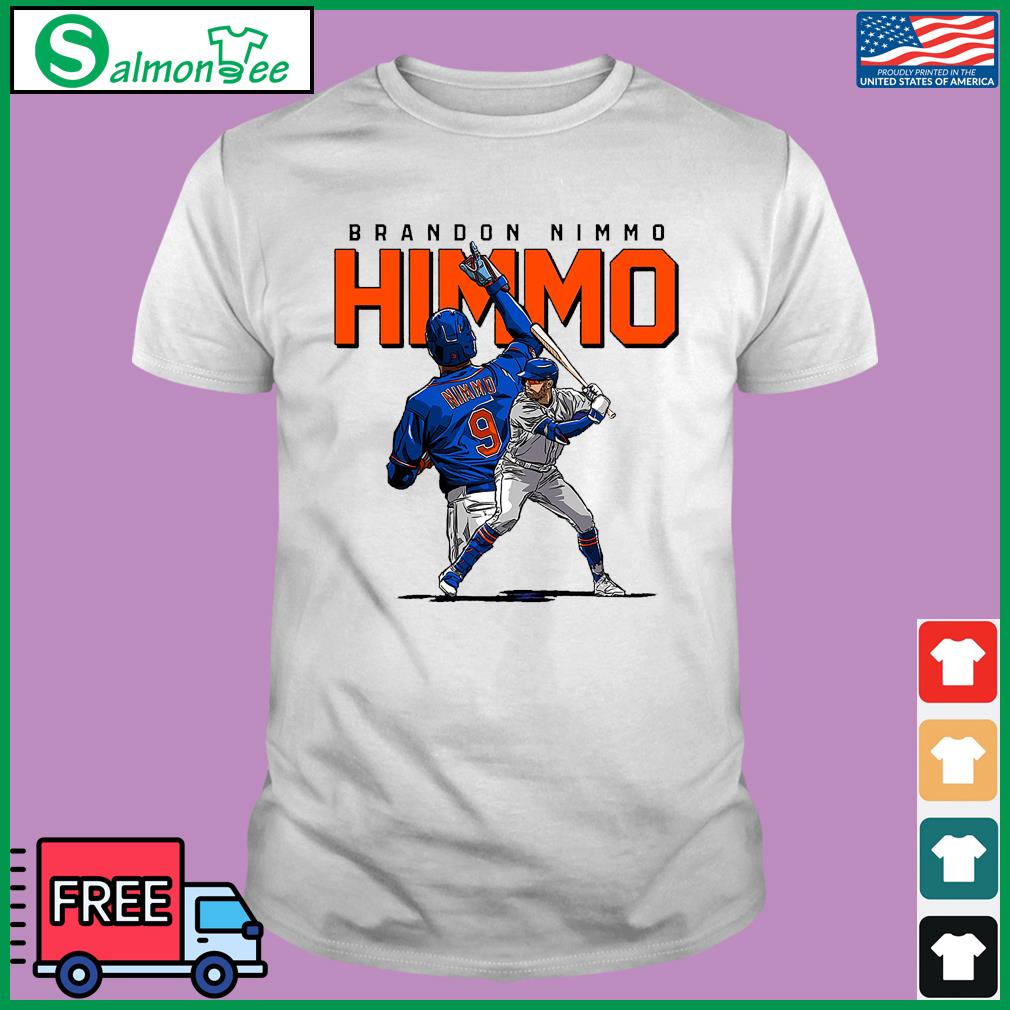  Brandon Nimmo Shirt (Cotton, Small, Heather Gray