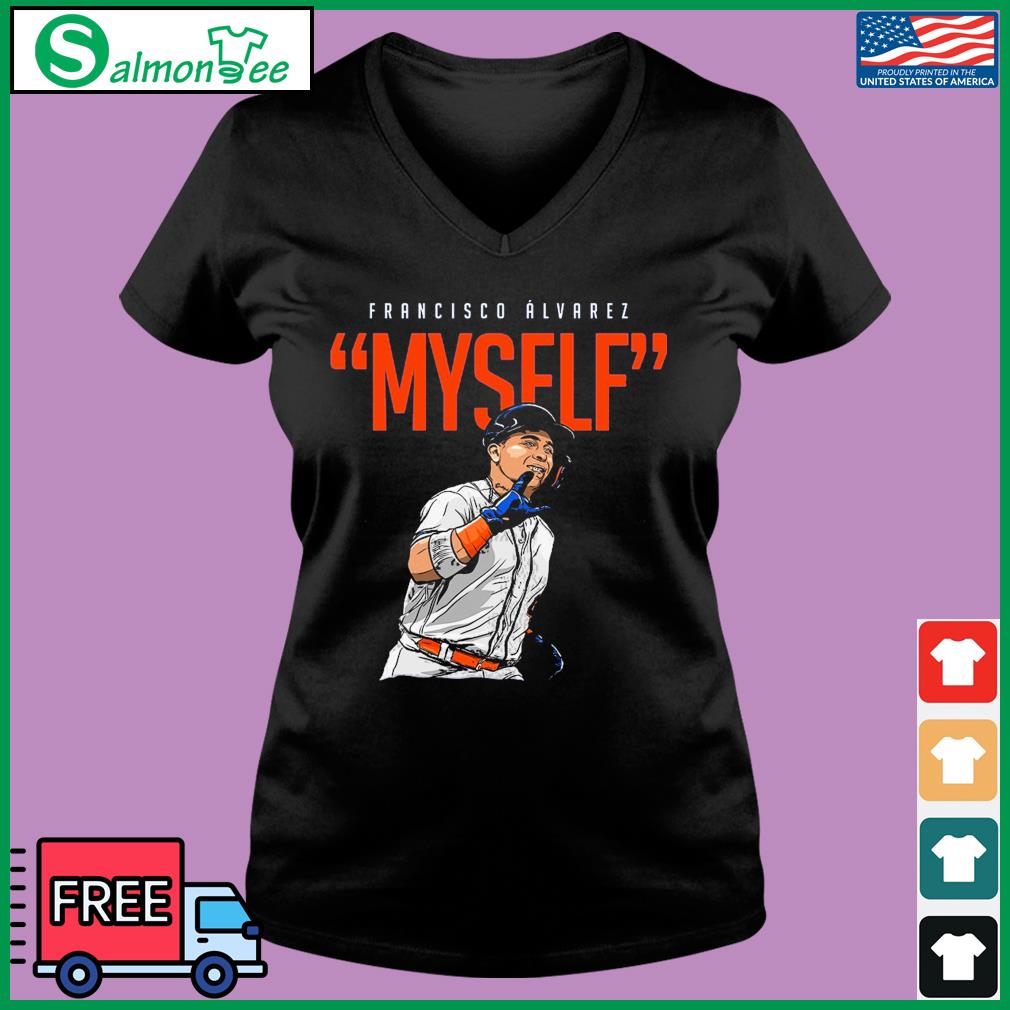 Francisco Alvarez Myself MLBPA New York Mets shirt - Dalatshirt