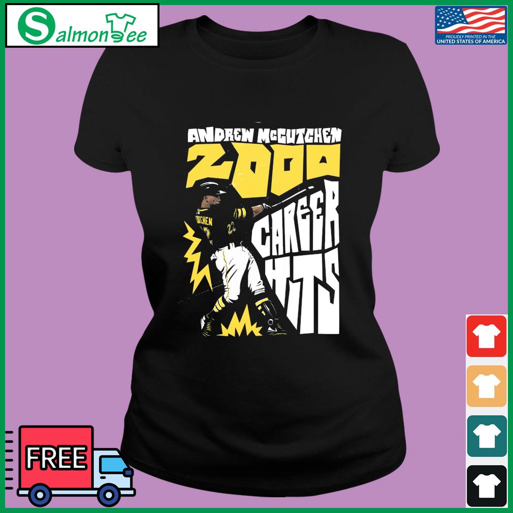 Andrew Mccutchen 22 Pittsburgh Pirates baseball 2000 hits Mvp 2023 T-shirt,  hoodie, sweater, long sleeve and tank top