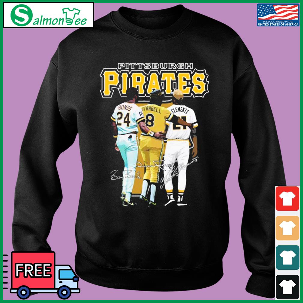 Pittsburgh pirates bonos stargell clemente signatures shirt, hoodie,  sweater, long sleeve and tank top