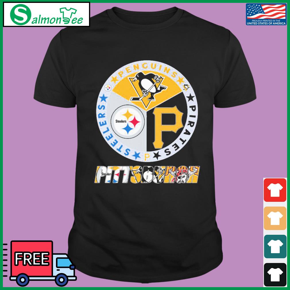 Pittsburgh steelers penguins pirates city champions shirt, hoodie, sweater,  long sleeve and tank top