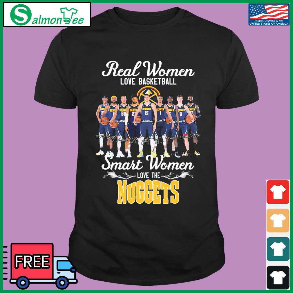 Real women love football smart women love the Denver Broncos shirt