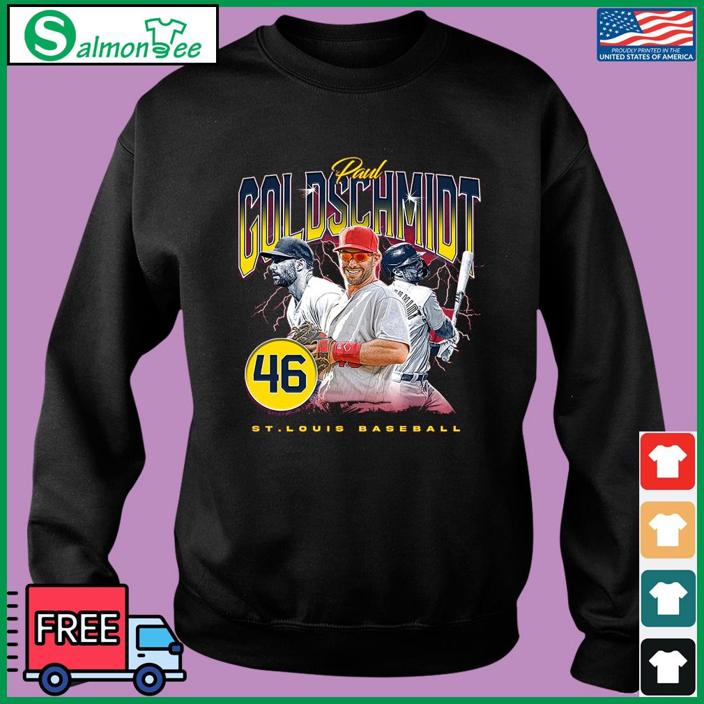 Paul Goldschmidt no 46 St. Louis Cardinals retro 90s shirt, hoodie, sweater  and v-neck t-shirt