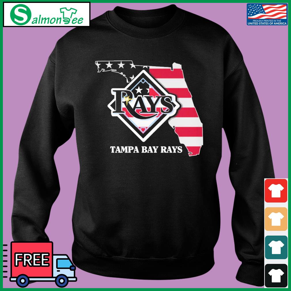 FREE shipping Tampa Bay Rays American Flag shirt, Unisex tee