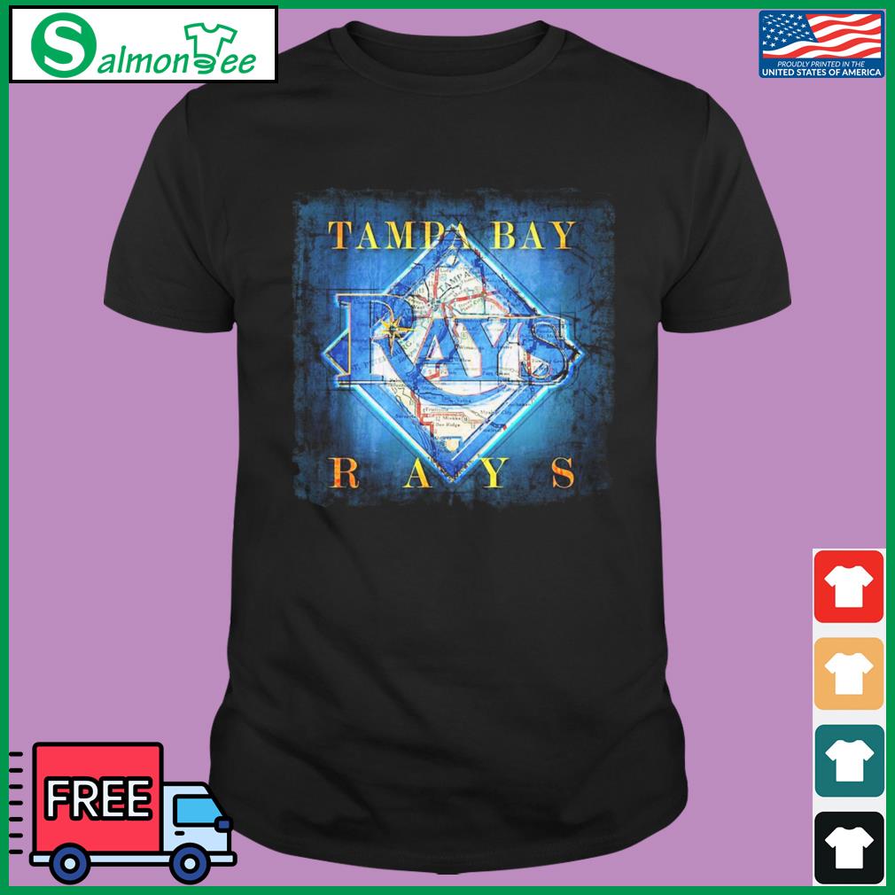 Tampa Bay Rays Map Shirt, hoodie, sweater, long sleeve and tank top