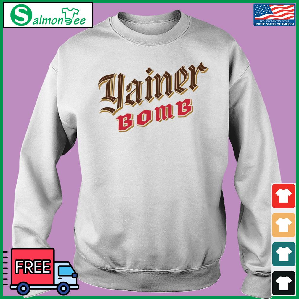 Yainer Bomb Houston Astros shirt, hoodie, sweater, long sleeve and tank top