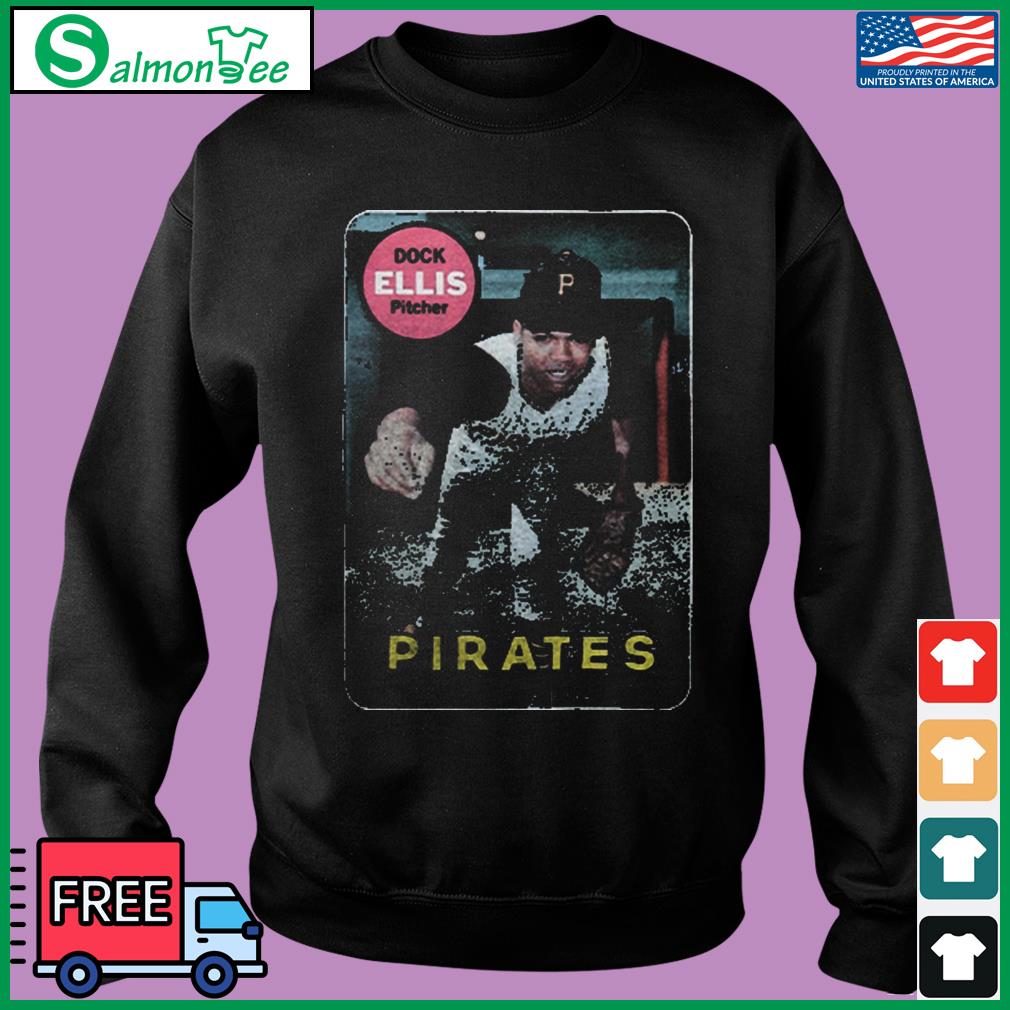 1969 Topps Rookie Dock Ellis Pirates T Shirt, hoodie, sweater and long  sleeve
