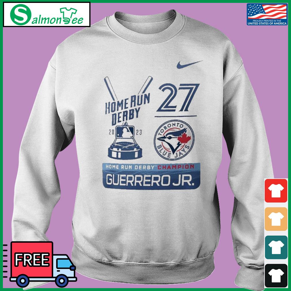 Vladimir Guerrero Jr. Toronto Blue Jays Nike 2023 Home Run Derby Champion T- Shirt, hoodie, sweater, long sleeve and tank top