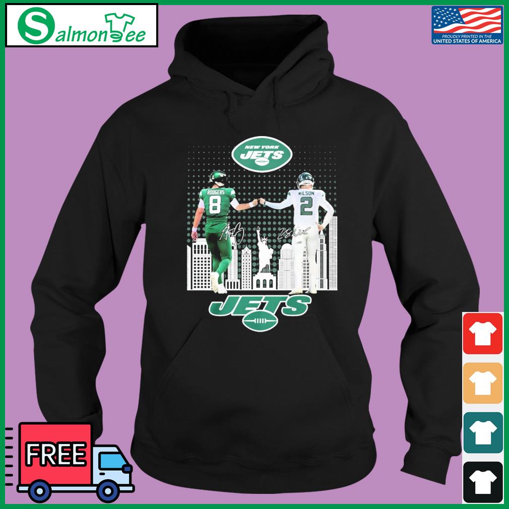 Aaron Rodgers New York Jets signature shirt, hoodie, sweater, long