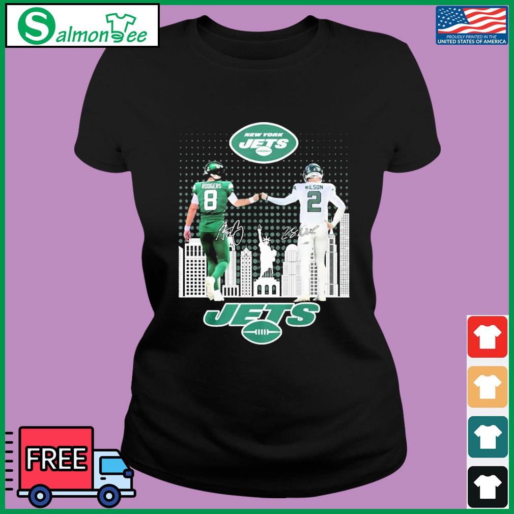 Aaron Rodgers New York Jets signature shirt, hoodie, sweater, long