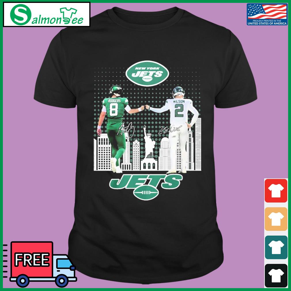 Aaron Rodgers And Zach Wilson New York Jets Signature Shirt, hoodie,  sweater, long sleeve and tank top