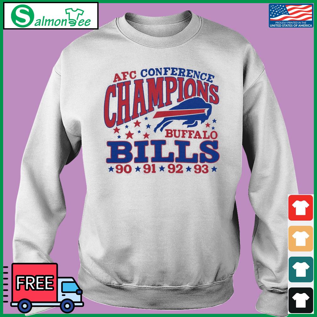 Homage Buffalo Bills AFC Champion 1990-1993 T-Shirt