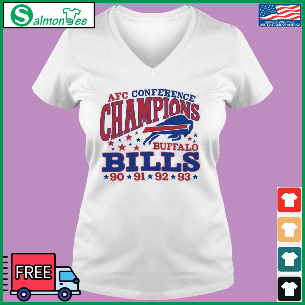 Homage Buffalo Bills AFC Champion 1990-1993 T-Shirt