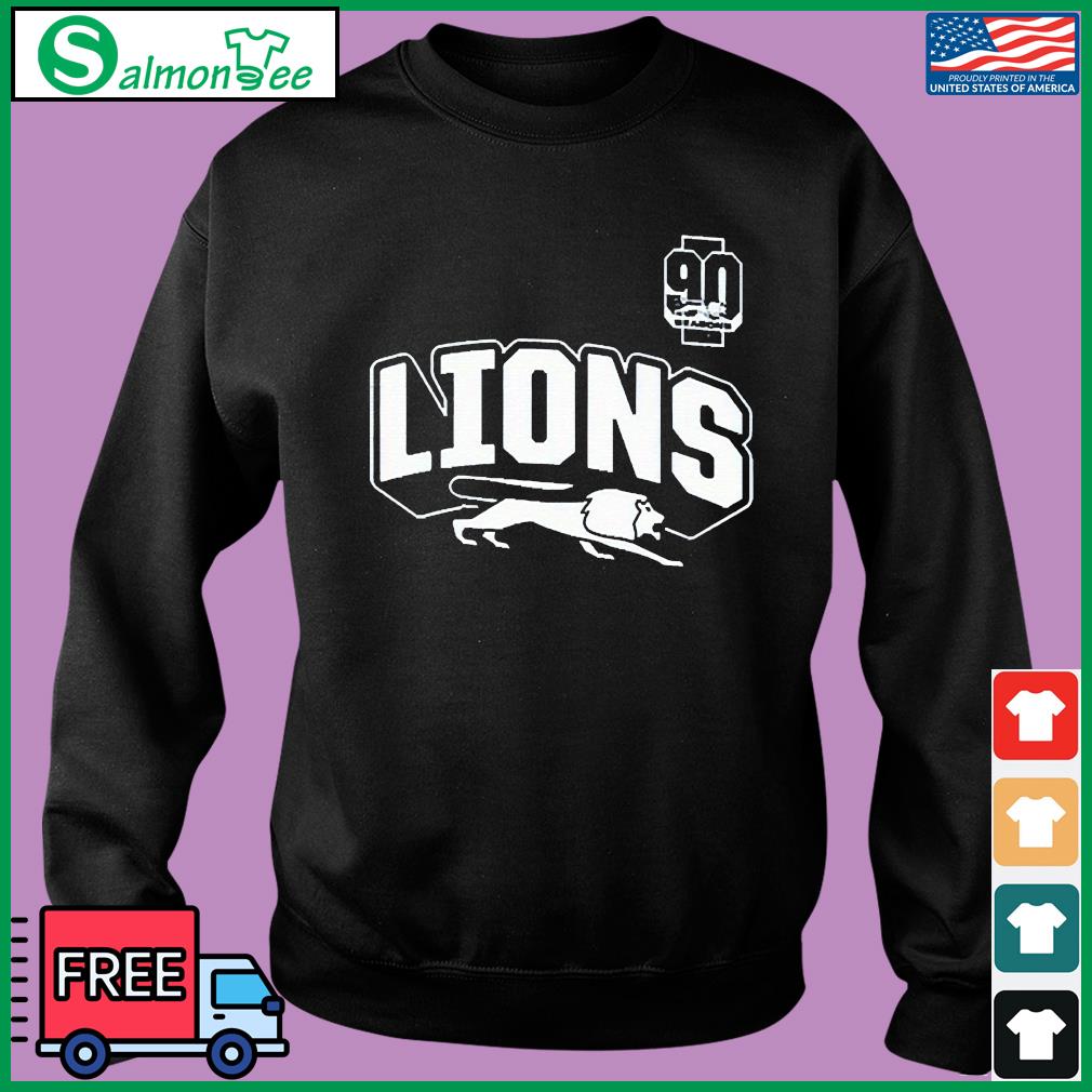 Official Detroit lions nike youth 90th season T-shirt, hoodie, tank top,  sweater and long sleeve t-shirt