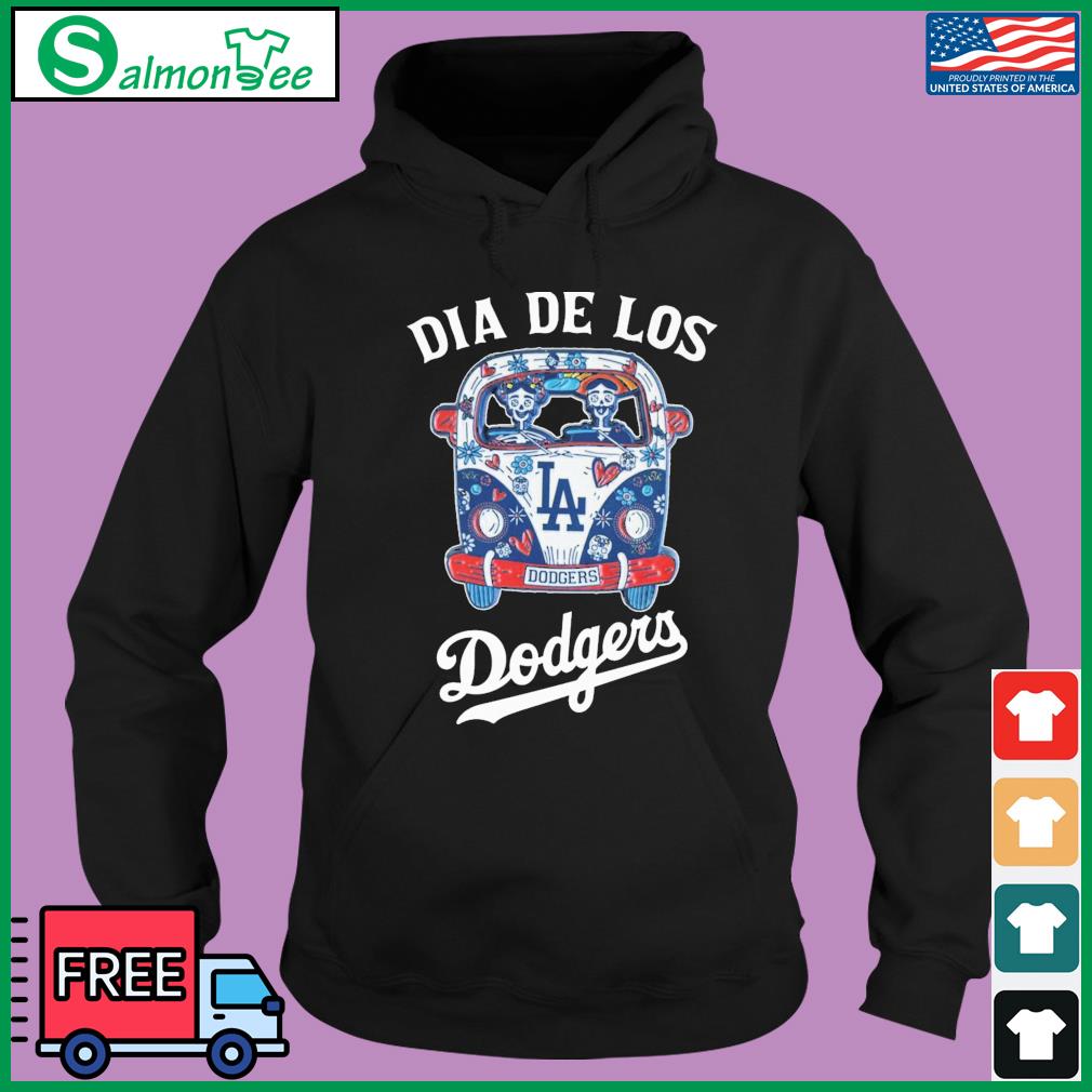 Nice los Angeles Dia De Los Dodgers car shirt, hoodie, sweater