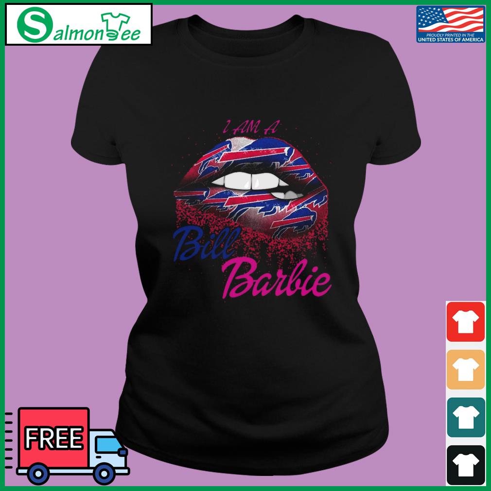 Lip Buffalo Bills I Am A Bill Barbie Shirt, hoodie, sweater, long sleeve  and tank top