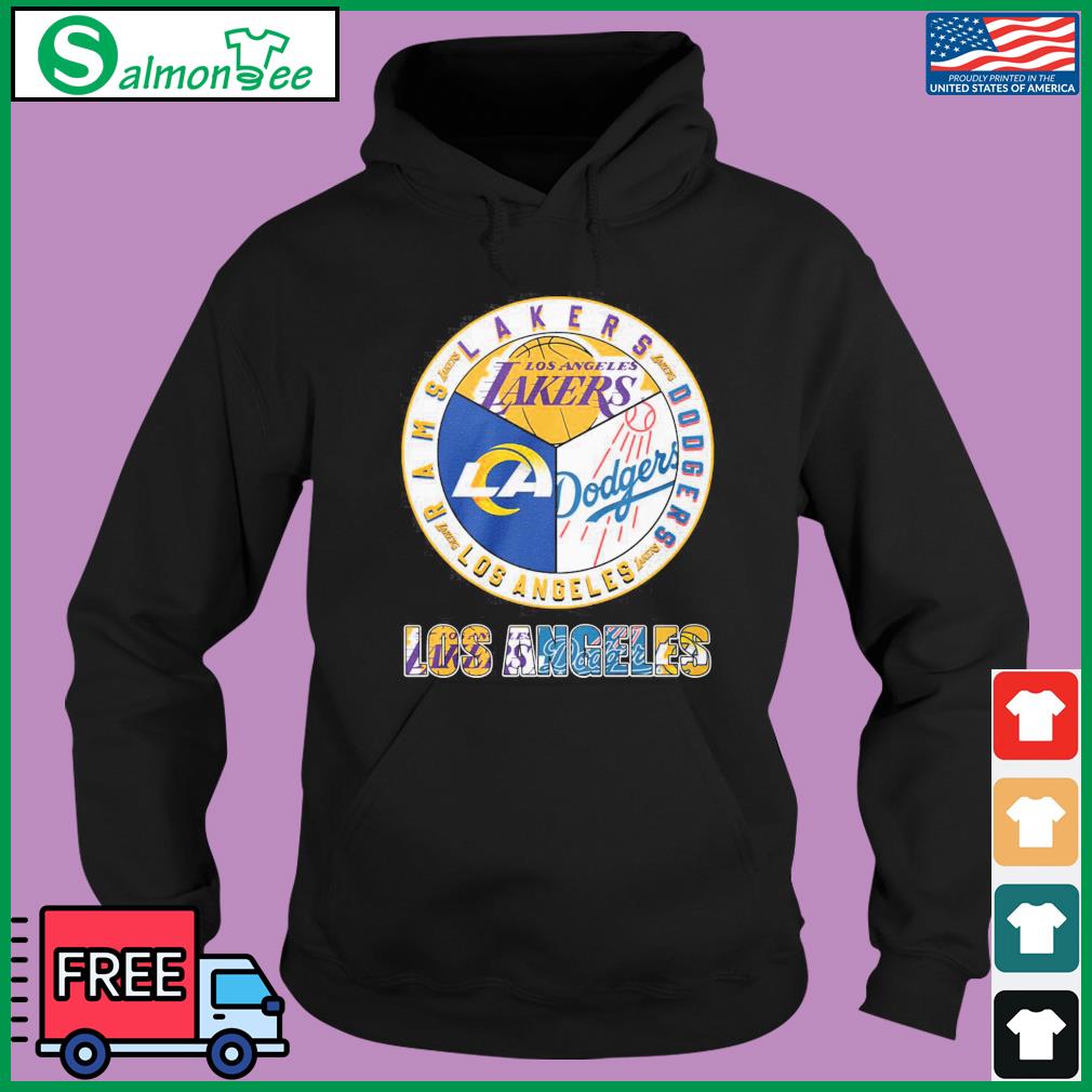 Los Angeles Lakers Dodgers Rams City Champions Shirt, hoodie, sweater, long  sleeve and tank top