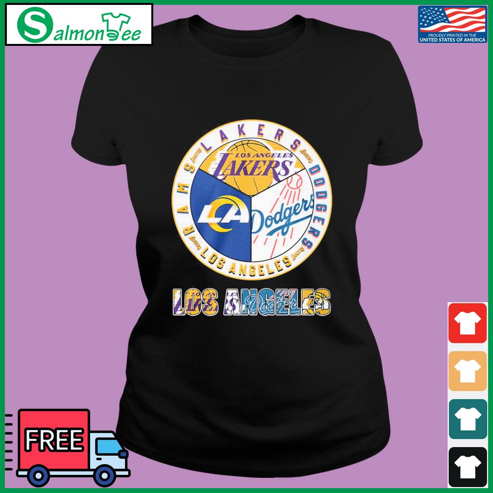 Los Angeles Rams Los Angeles Lakers and Los Angeles Dodgers City