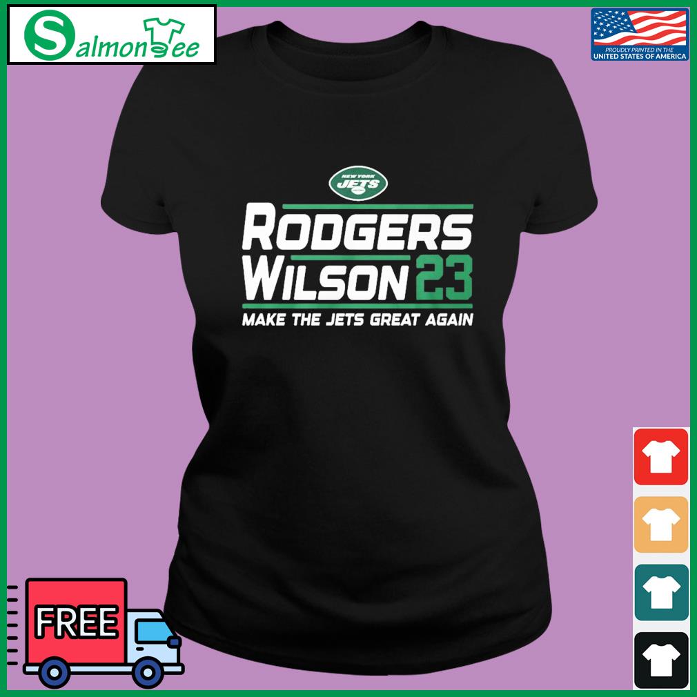 New York Jets Aaron Rodgers Zach Wilson 2023 Make The Jets Great Again Shirt