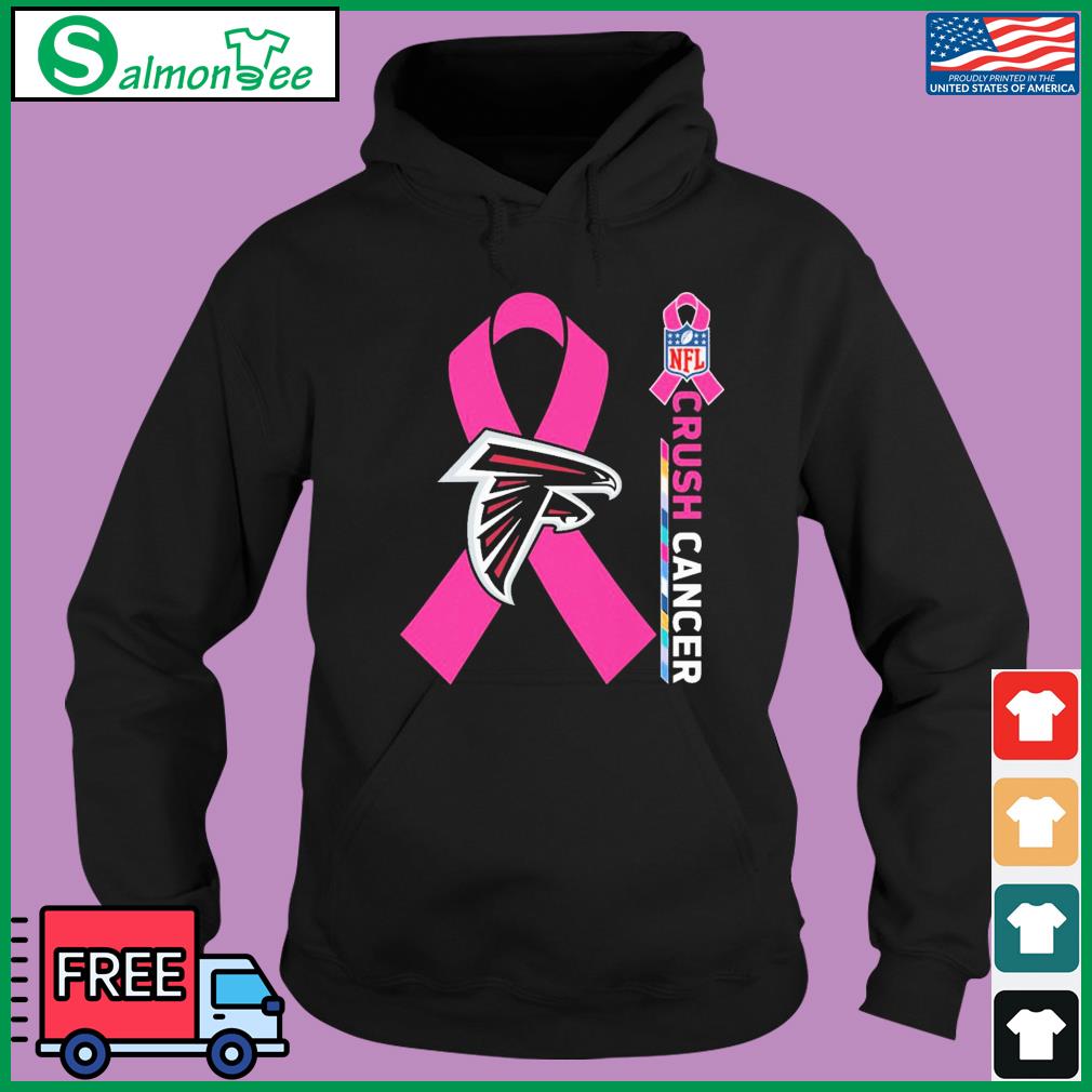 NFL Crush Cancer Atlanta Falcons Shirt, hoodie, sweater, long sleeve and  tank top