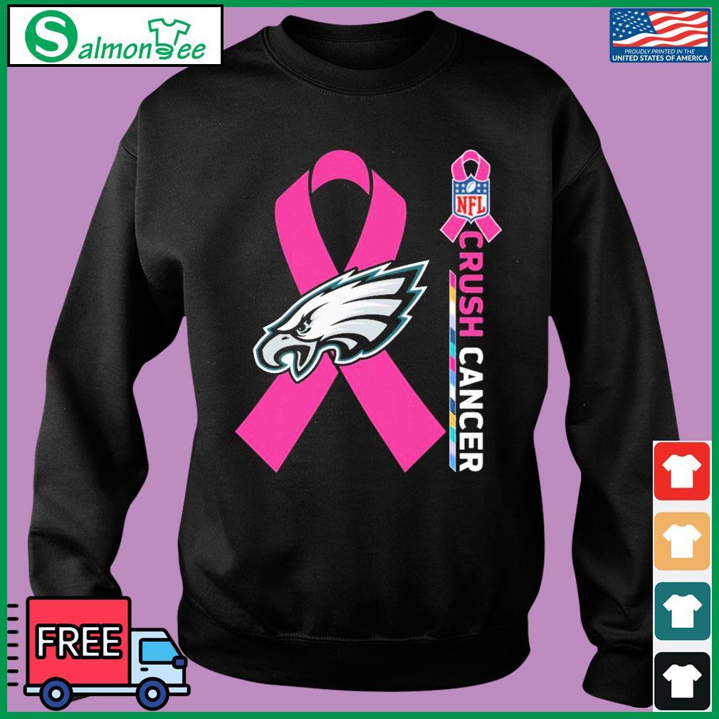 Pittsburgh steelers nfl crush cancer shirt, hoodie, sweater, long sleeve  and tank top