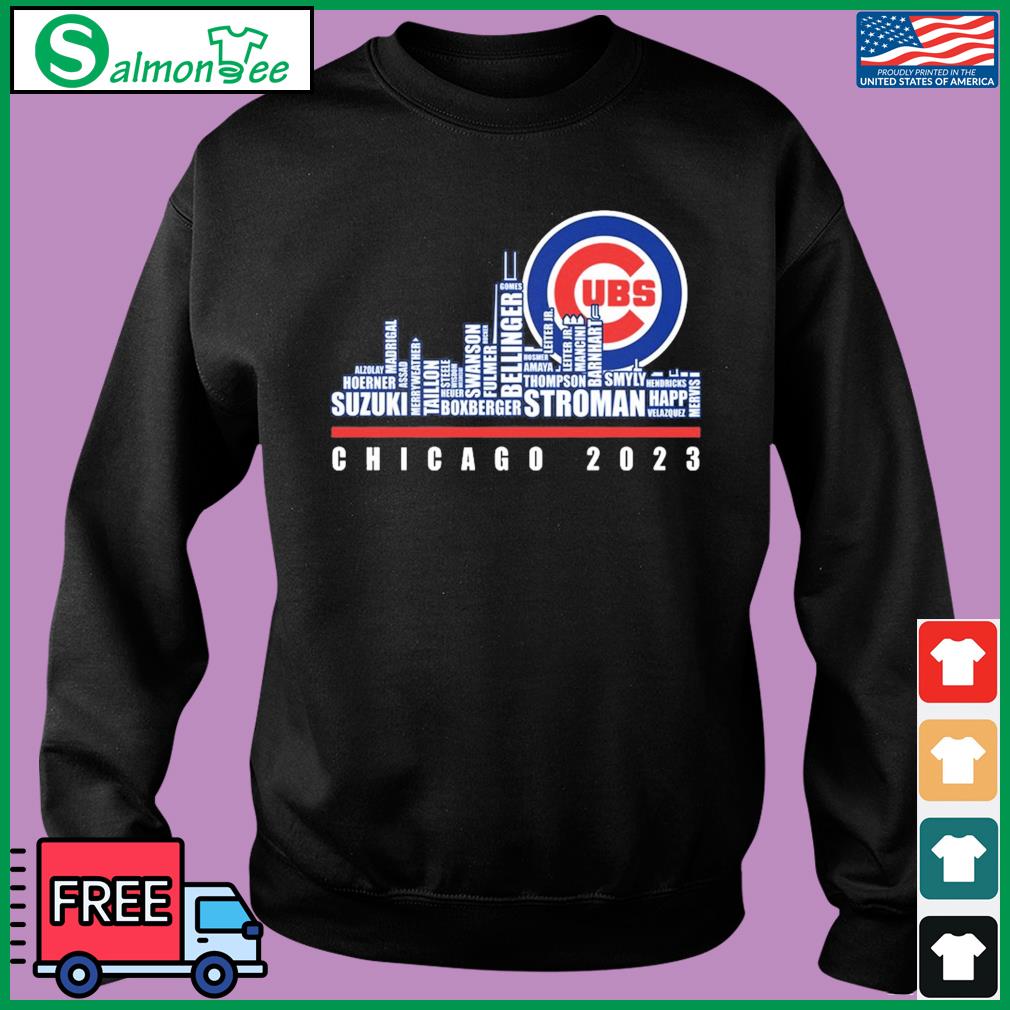 Chicago Cubs Players Chicago 2023 City Shirt, hoodie, sweater, long sleeve  and tank top