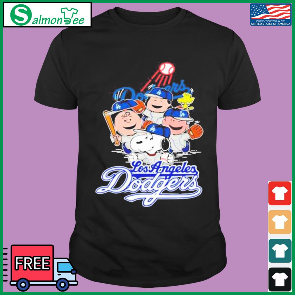 Official Snoopy Woodstock And The Peanuts Los Angeles Dodgers