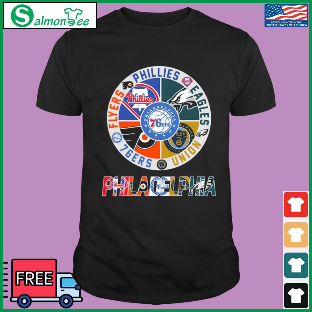 Best Philadelphia Sports Team 76ers Eagles Phillies Union Unisex T