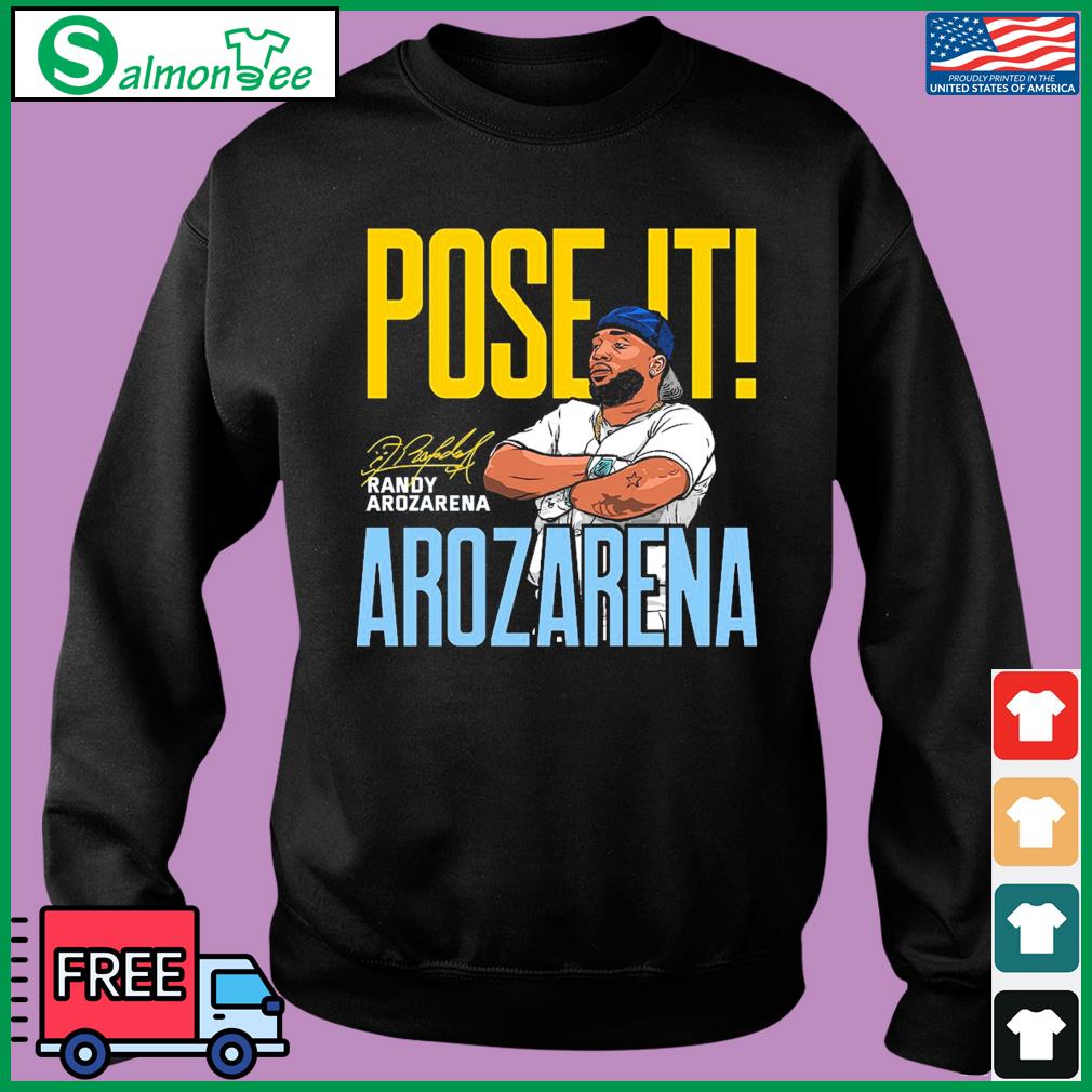 Randy Arozarena Tampa Bay Rays Pose It Signature T-shirt,Sweater