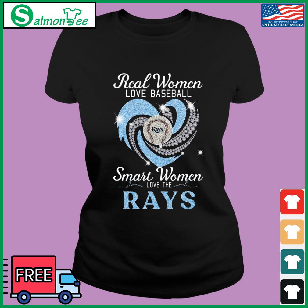 Heart Diamonds Real Women Love Baseball Smart Women Love The