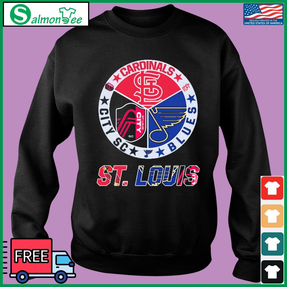 St Louis Blues and St Louis Cardinals logo shirt, hoodie, sweater, long  sleeve and tank top