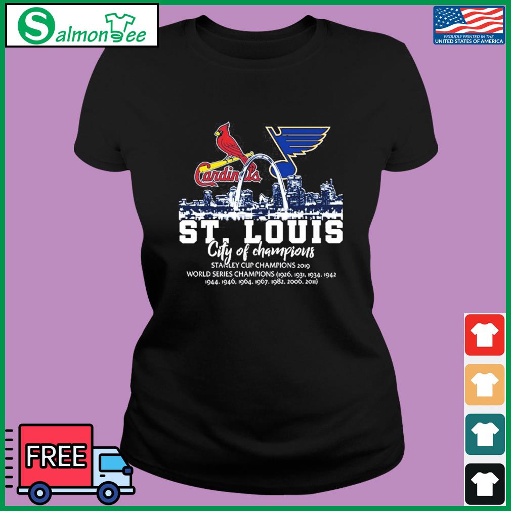 St Louis city of champions shirt, hoodie, longsleeve, sweatshirt