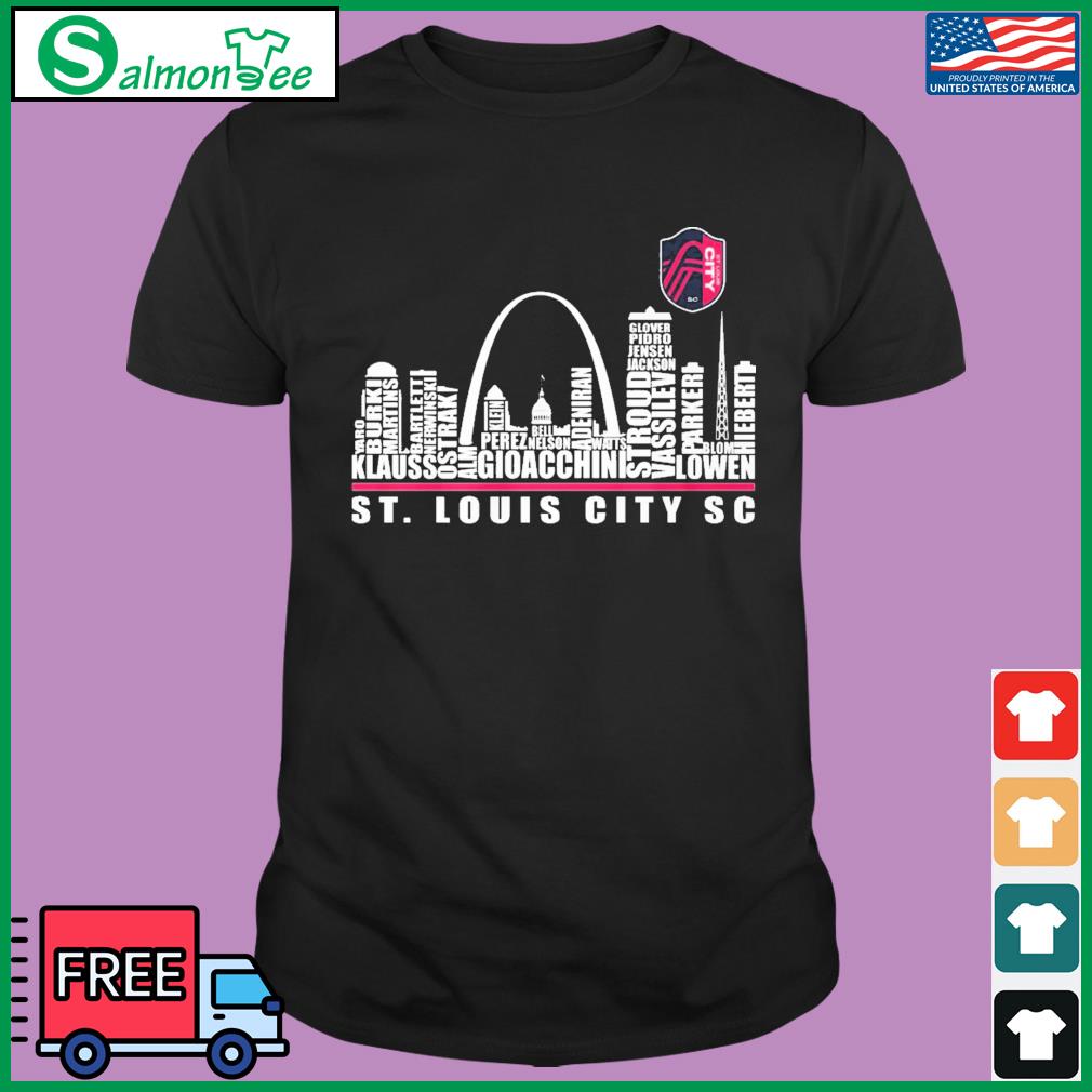 St Louis City SC skyline 2023 shirt, hoodie, longsleeve, sweatshirt, v-neck  tee