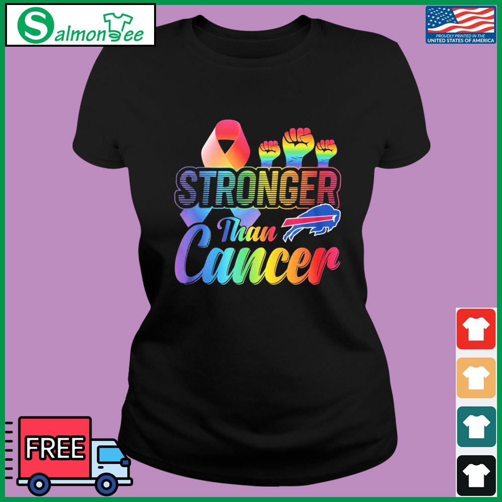 Buffalo Bills Stronger Than Cancer Shirt