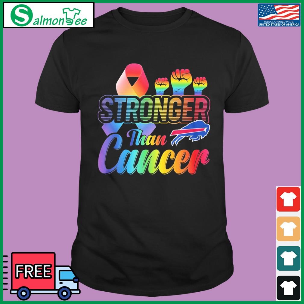 Official Nfl Buffalo Bills Stronger Than Cancer Shirt, hoodie, sweater,  long sleeve and tank top