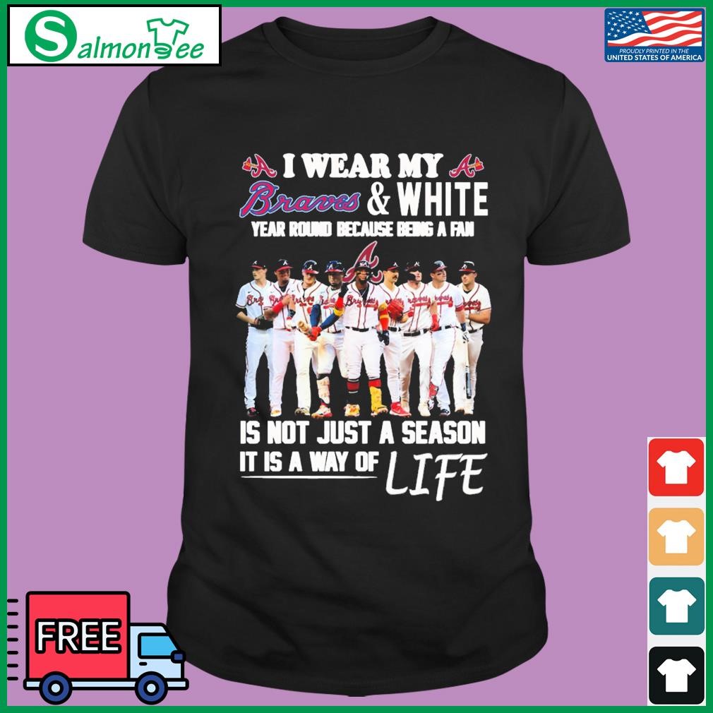 Official i may not born in atlanta but I'm a braves fan where I am shirt,  hoodie, sweater, long sleeve and tank top